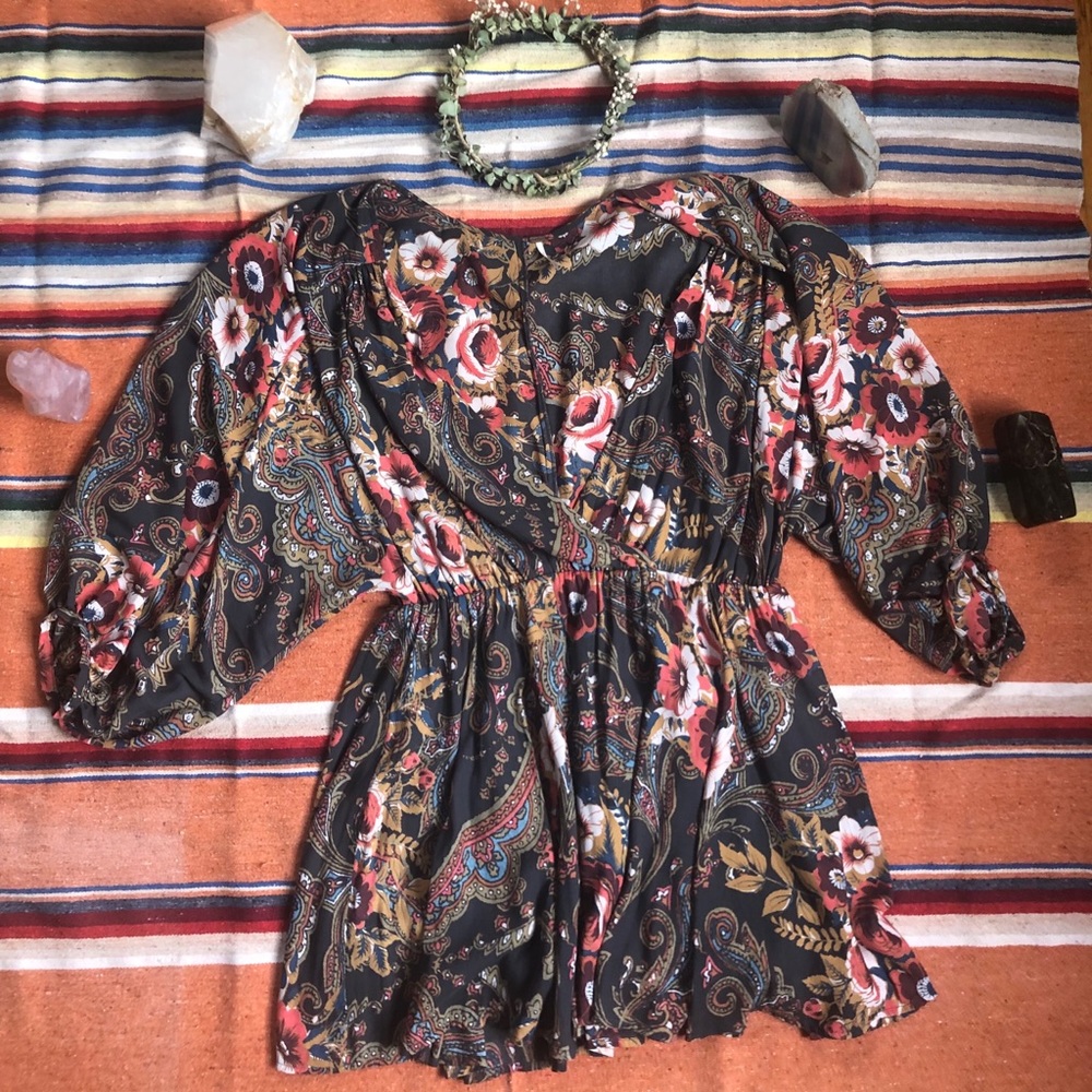 Free People Mini Dress 🌺